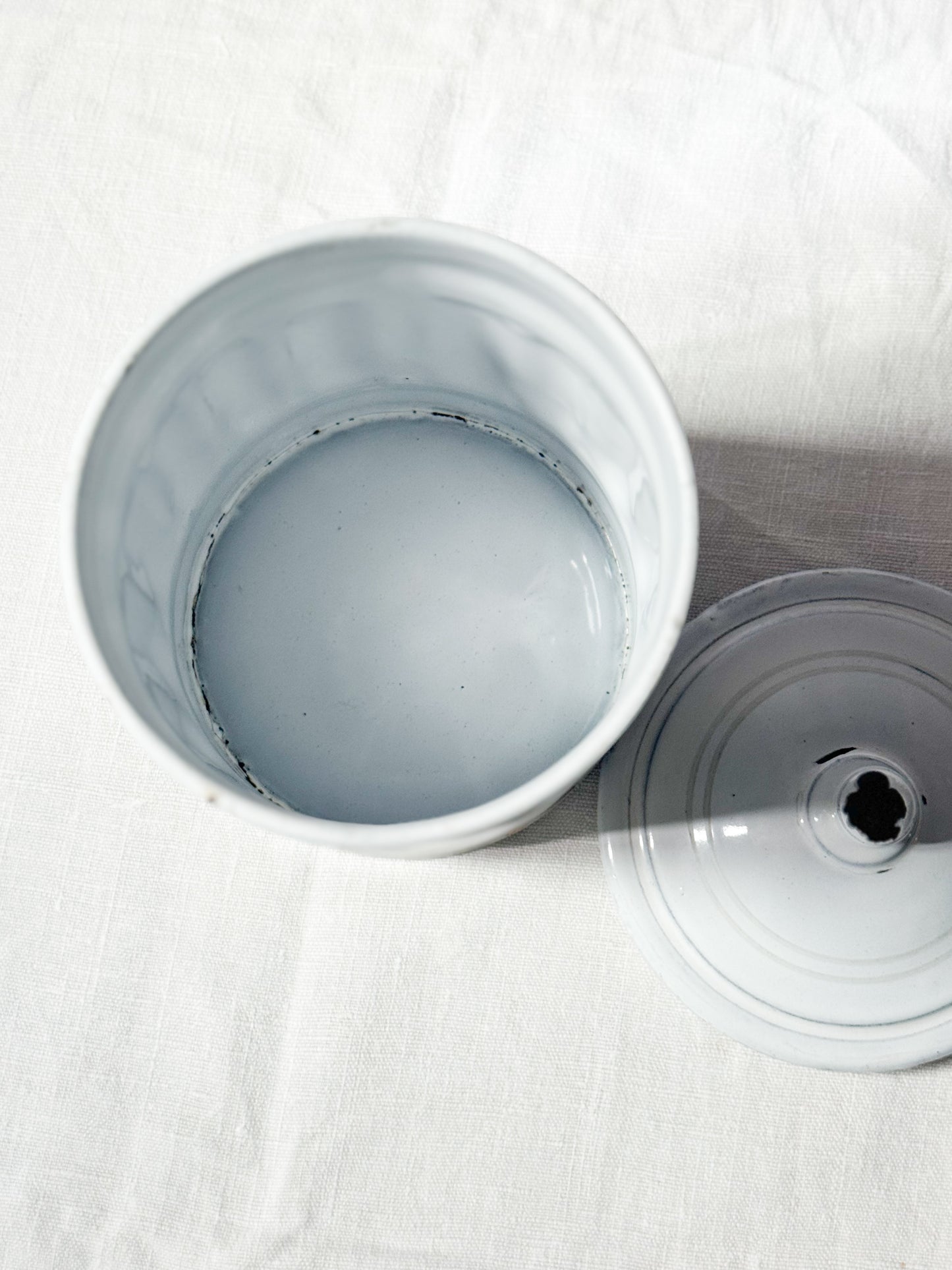 Enamel Cafe Canister