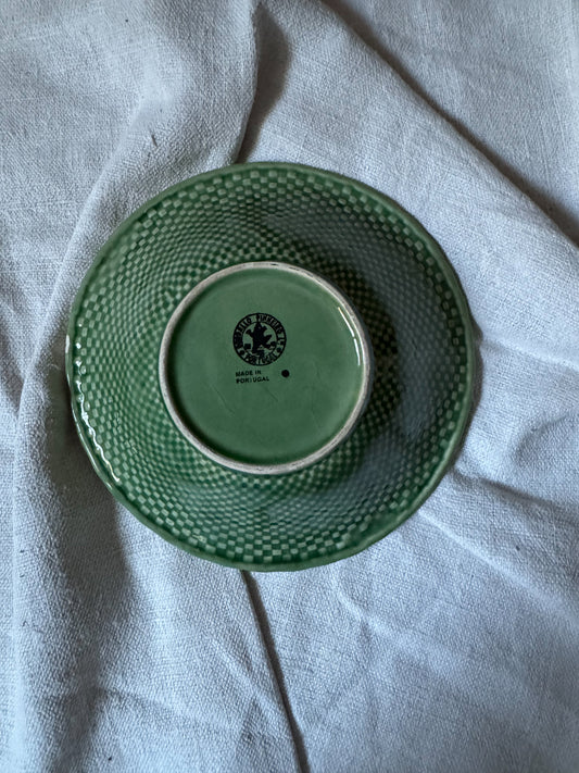 Vintage Green Bowl