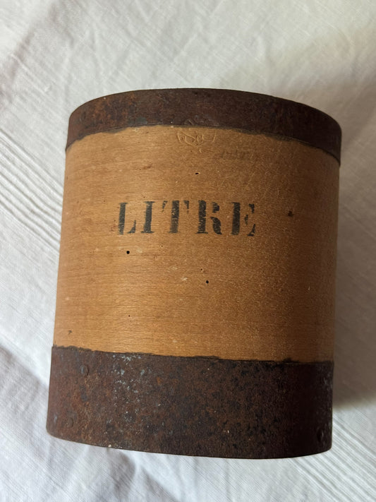 Pair of French Bentwood Dry Measures