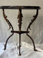 Vintage Marble Top Pedestal Table