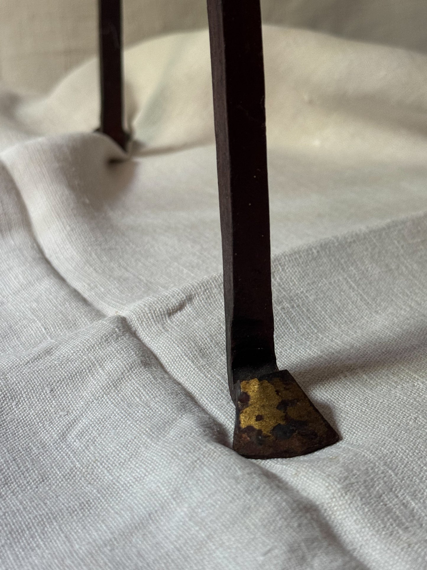 Vintage Marble Top Pedestal Table