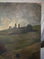 Antique French Oil Landscape