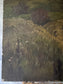Antique French Oil Landscape
