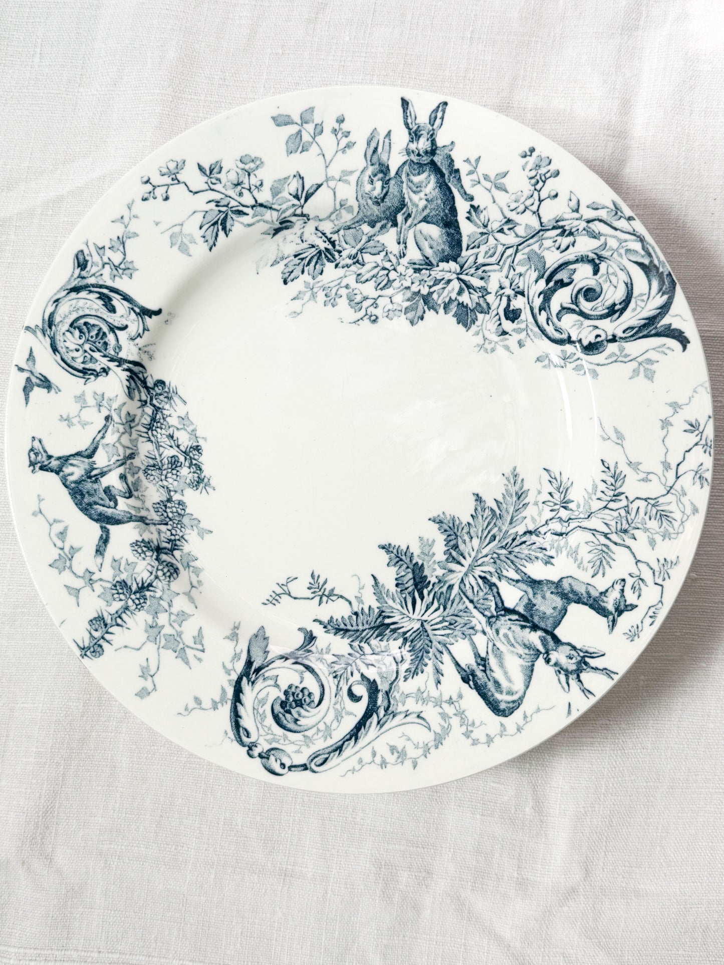 Set of French Plates