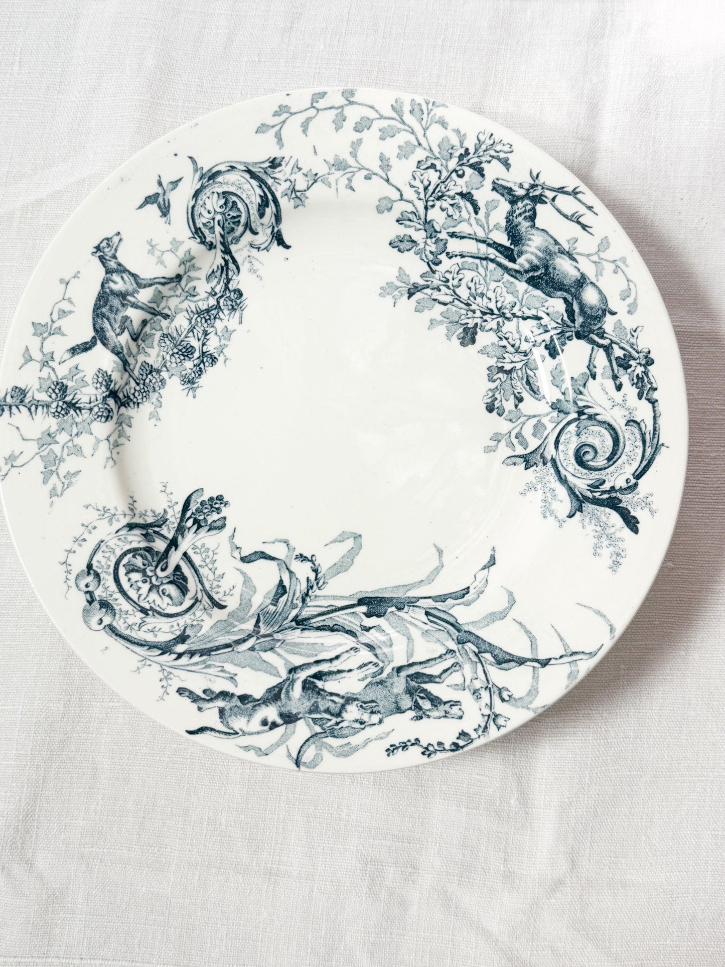 Set of French Plates