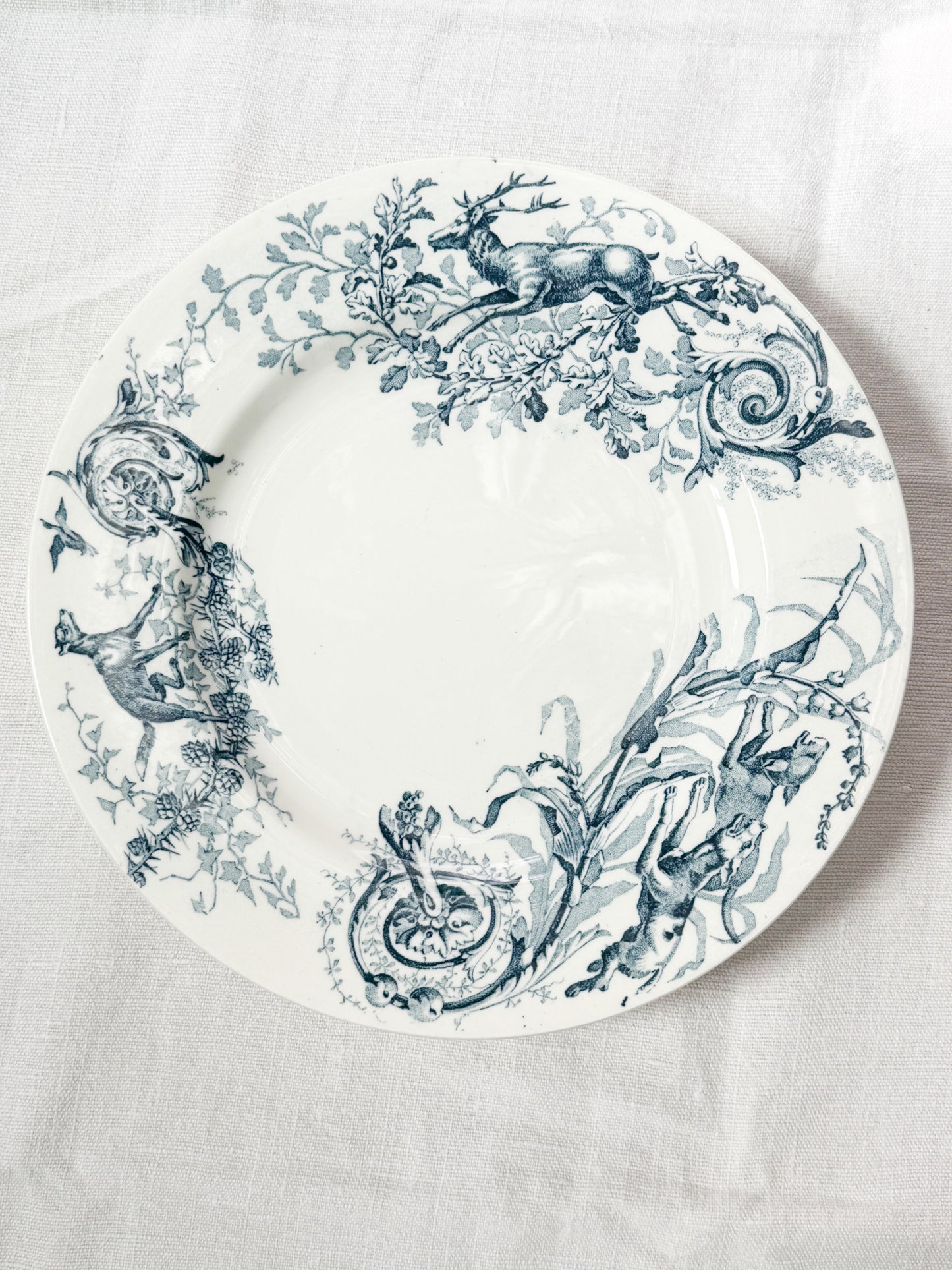 Set of French Plates