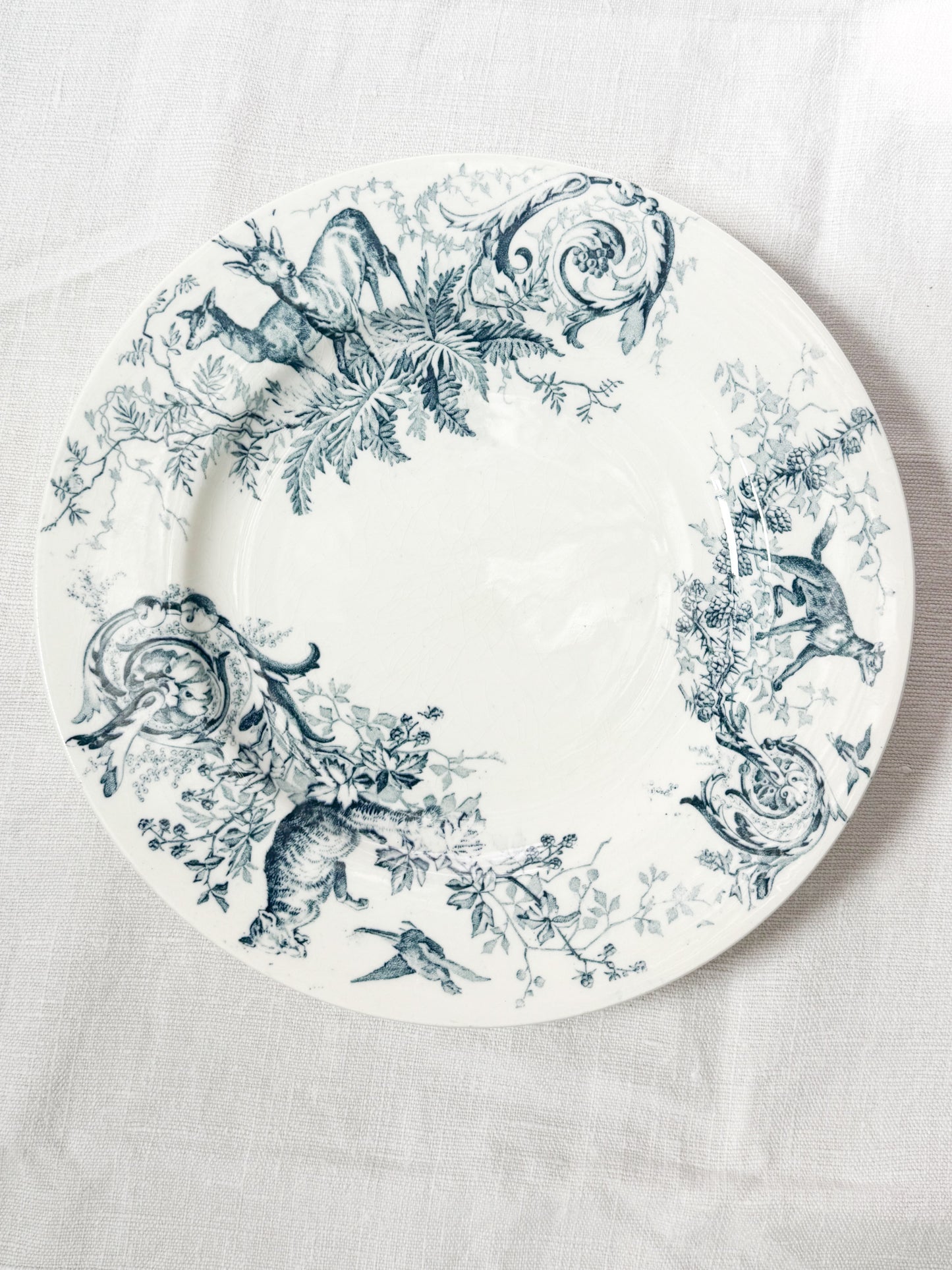 Set of French Plates