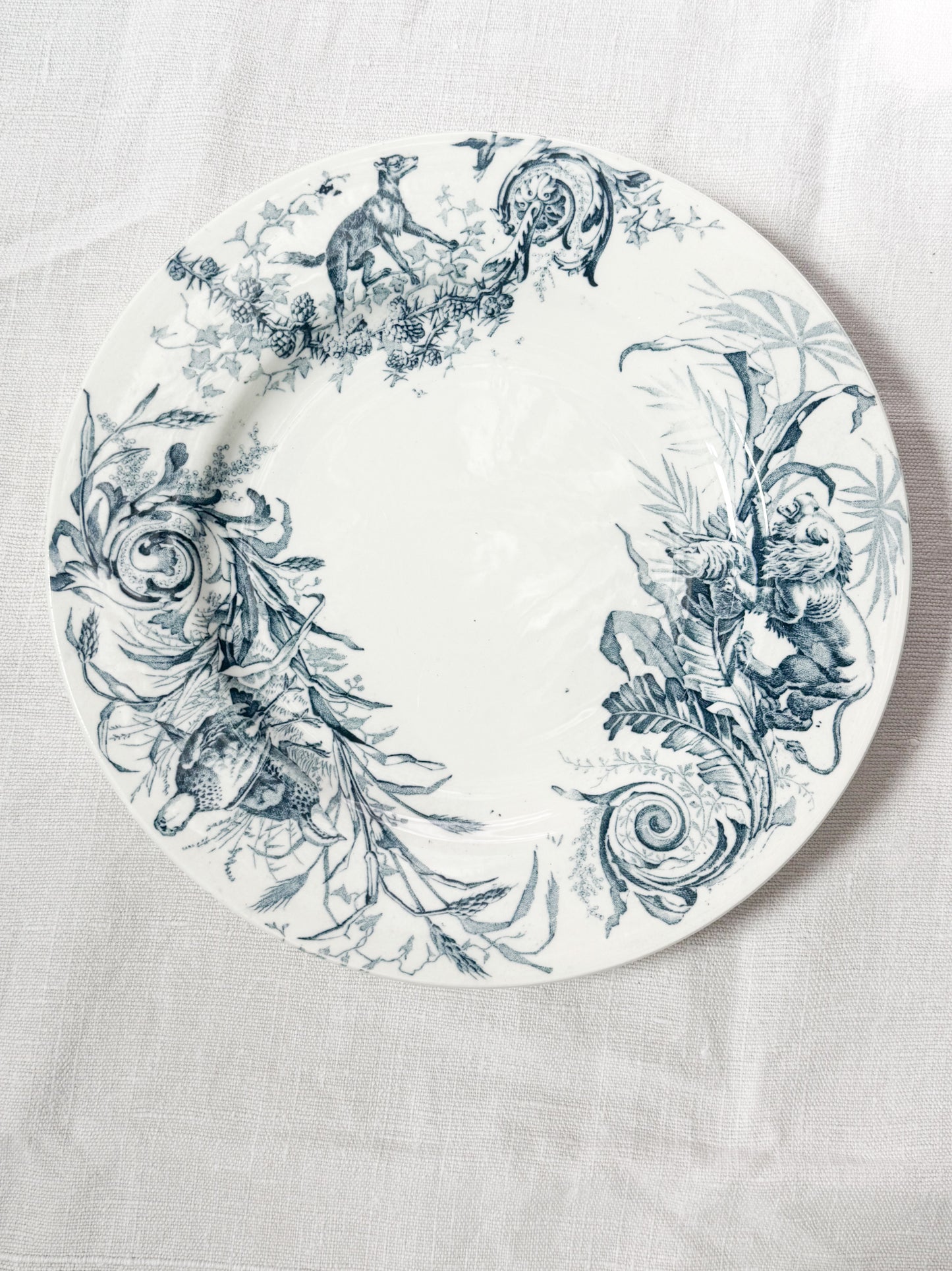 Set of French Plates
