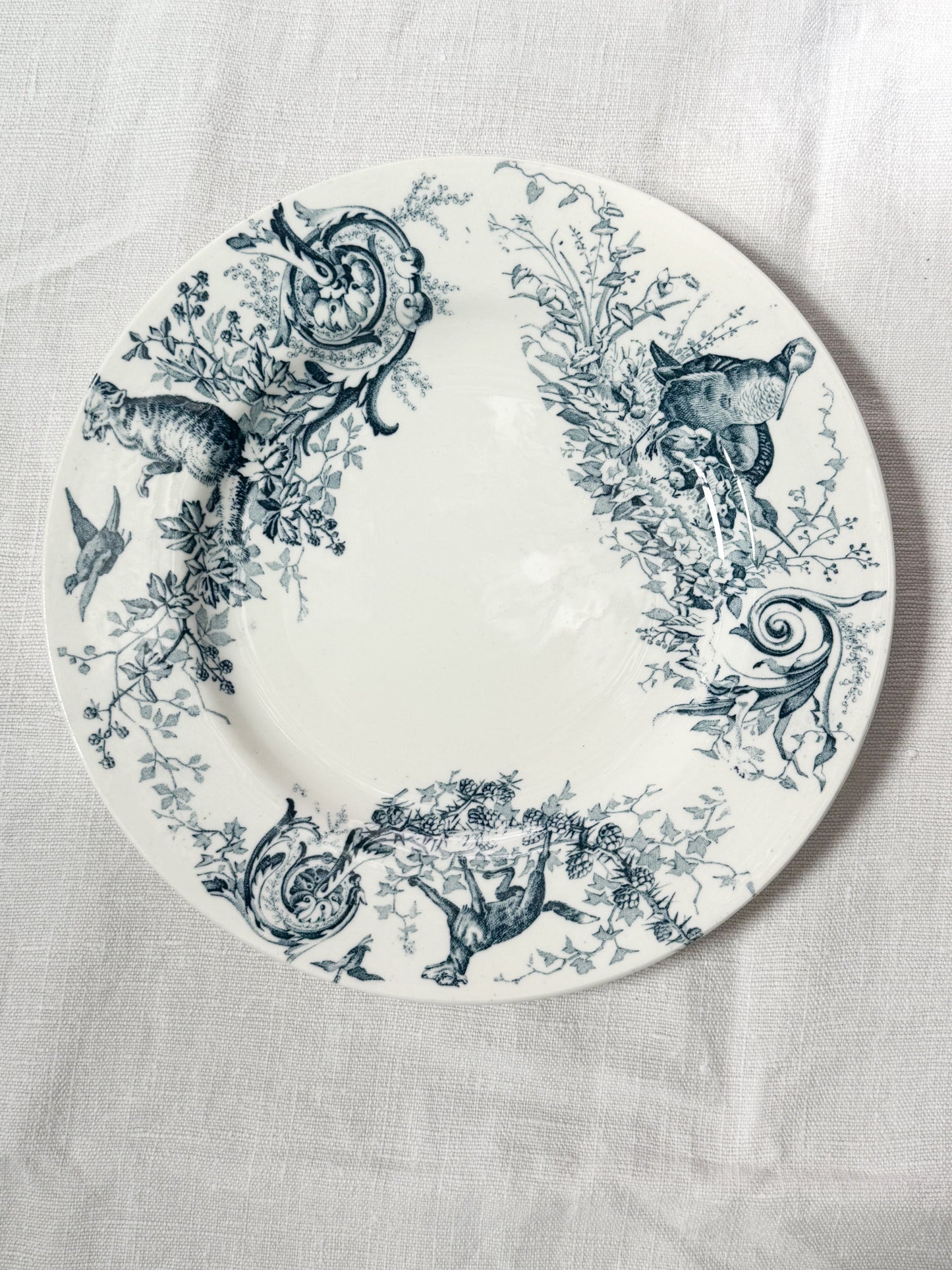 Set of French Plates