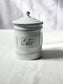 Enamel Cafe Canister