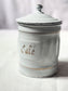 Enamel Cafe Canister