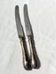 Pair of French Silver-plate Table Knives