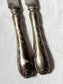 Pair of French Silver-plate Table Knives