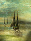 Antique French Oil on Board