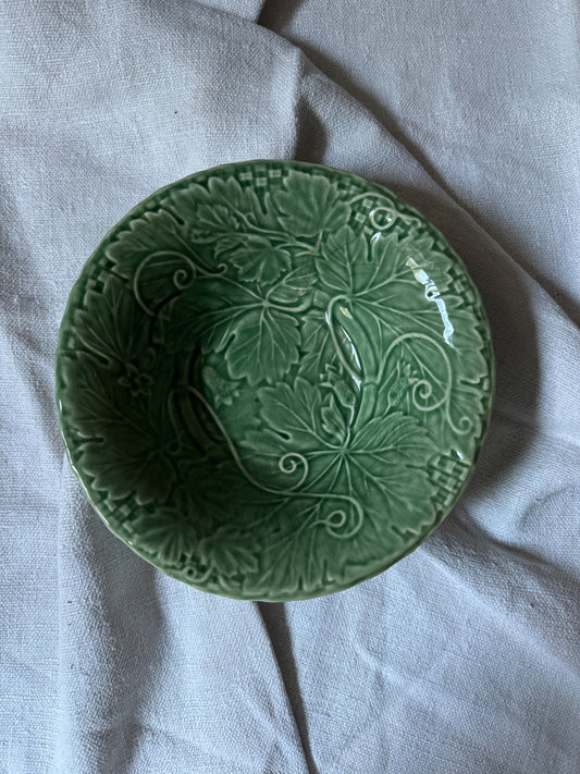 Vintage Green Bowl
