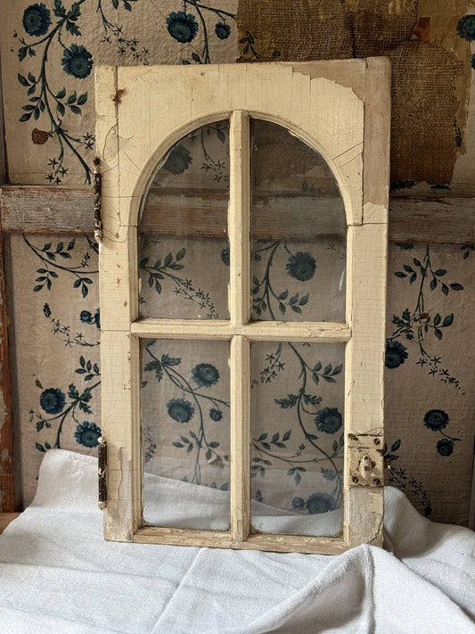 Antique salvage window
