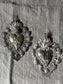 Antique sacred heart ex voto