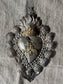 Antique sacred heart ex voto