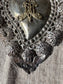 Antique sacred heart ex voto