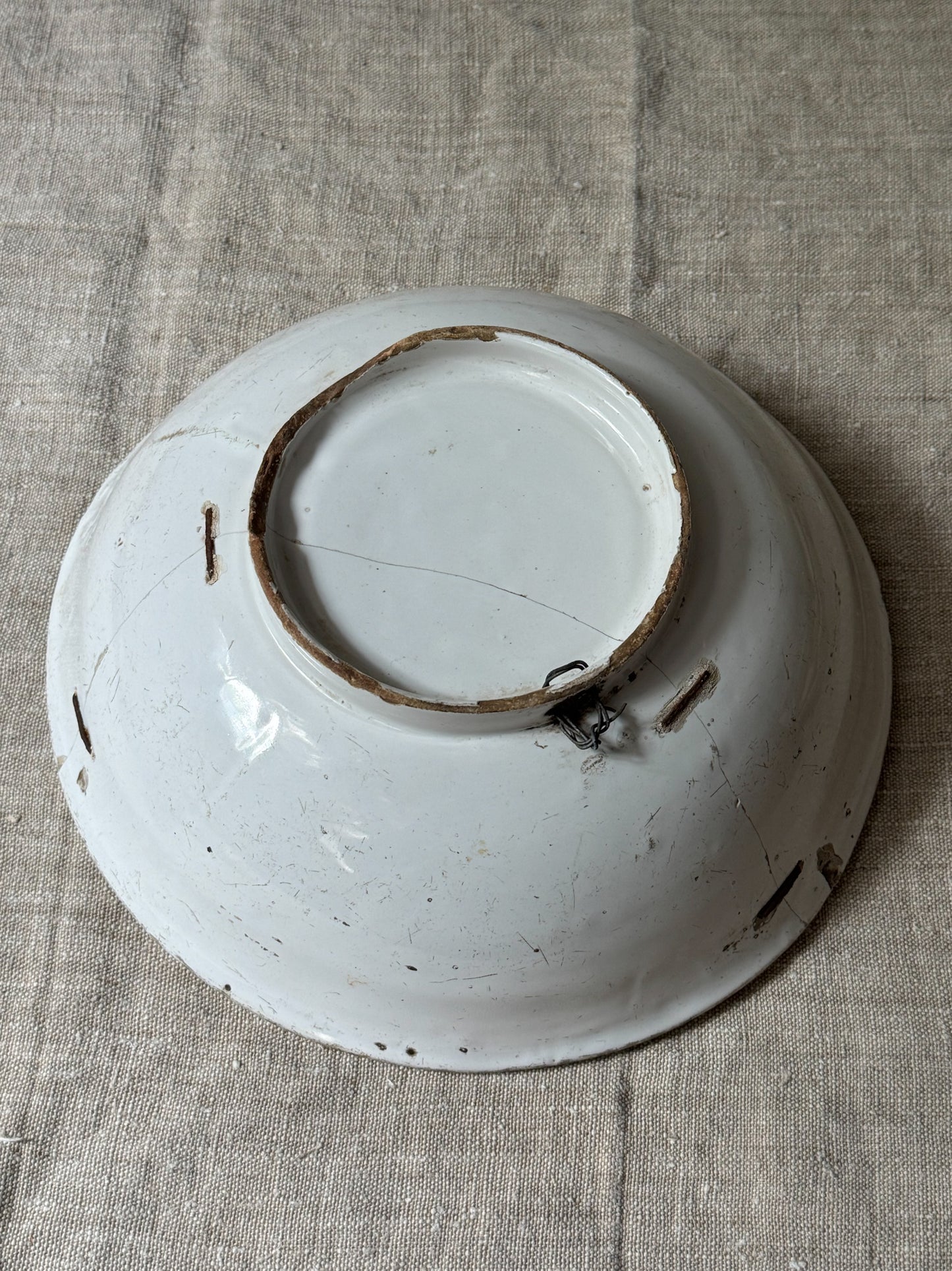 Faience Stapled Bowl