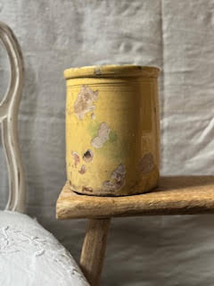 Antique Yellow Pot